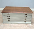 architects plan chest / coffee table
